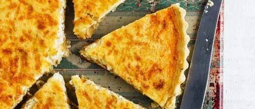 French onion tart