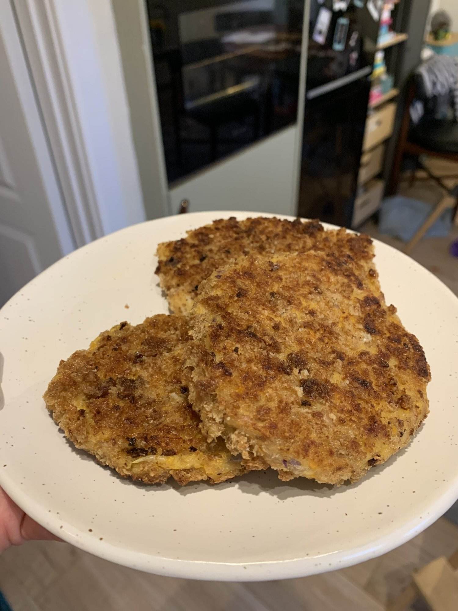 Cheesy Tuna and Red Onion Fishcakes