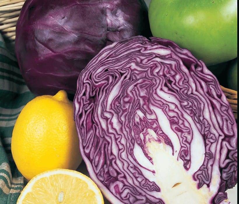 German-style red cabbage with apples