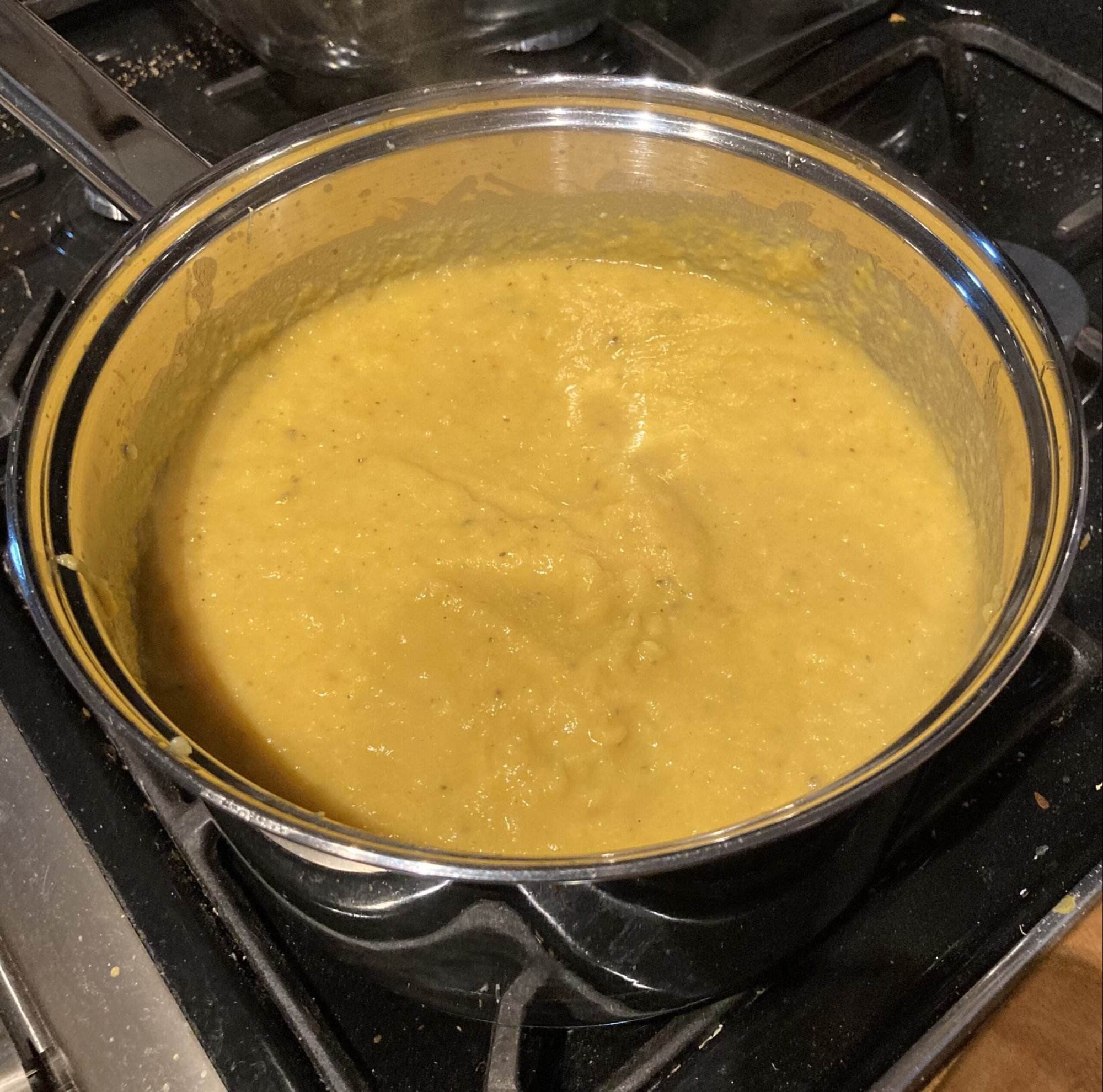 Roast root vegetable soup